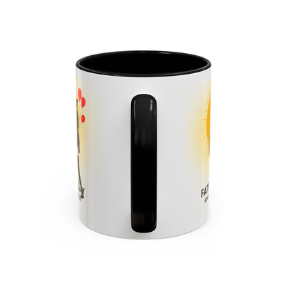Father's Day Accent Coffee Mug - King of the Castle Design