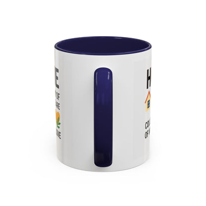 Home Story Accent Coffee Mug | 11 oz & 15 oz | Perfect Gift for New Homeowners