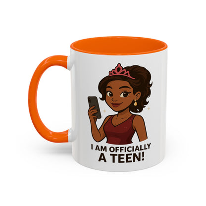 Official Teen Coffee Mug – Perfect Gift for Birthdays & Celebrations!