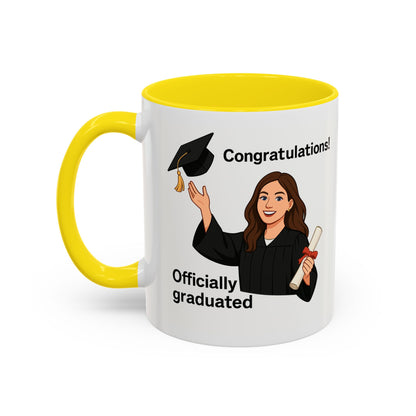 Graduation Celebration Coffee Mug - Congrats Grad Gift