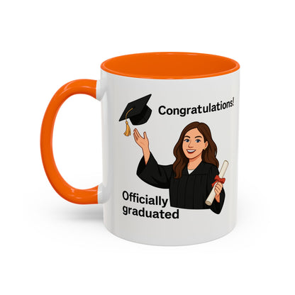 Graduation Celebration Coffee Mug - Congrats Grad Gift