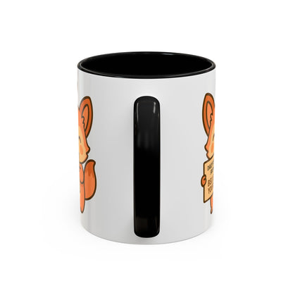 Motivational Accent Coffee Mug - 'Trust Your Intuition' & 'Believe In Yourself!'