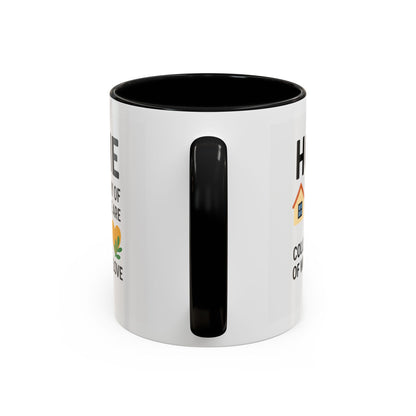 Home Story Accent Coffee Mug | 11 oz & 15 oz | Perfect Gift for New Homeowners