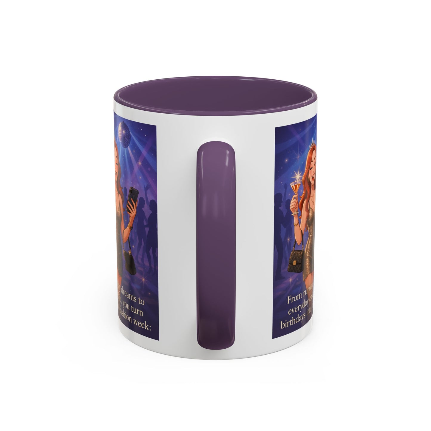Chic Birthday Celebration Coffee Mug - Turn Birthdays into Fashion Week!