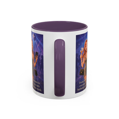 Chic Birthday Celebration Coffee Mug - Turn Birthdays into Fashion Week!