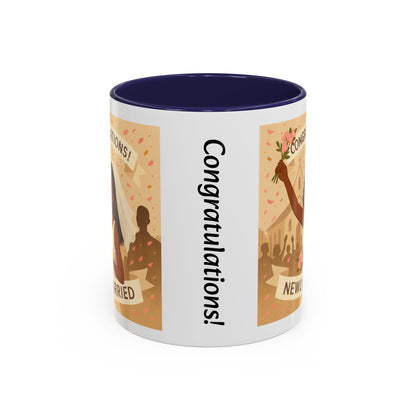 Newly Wed - Congratulations Coffee Mug (11, 15oz)