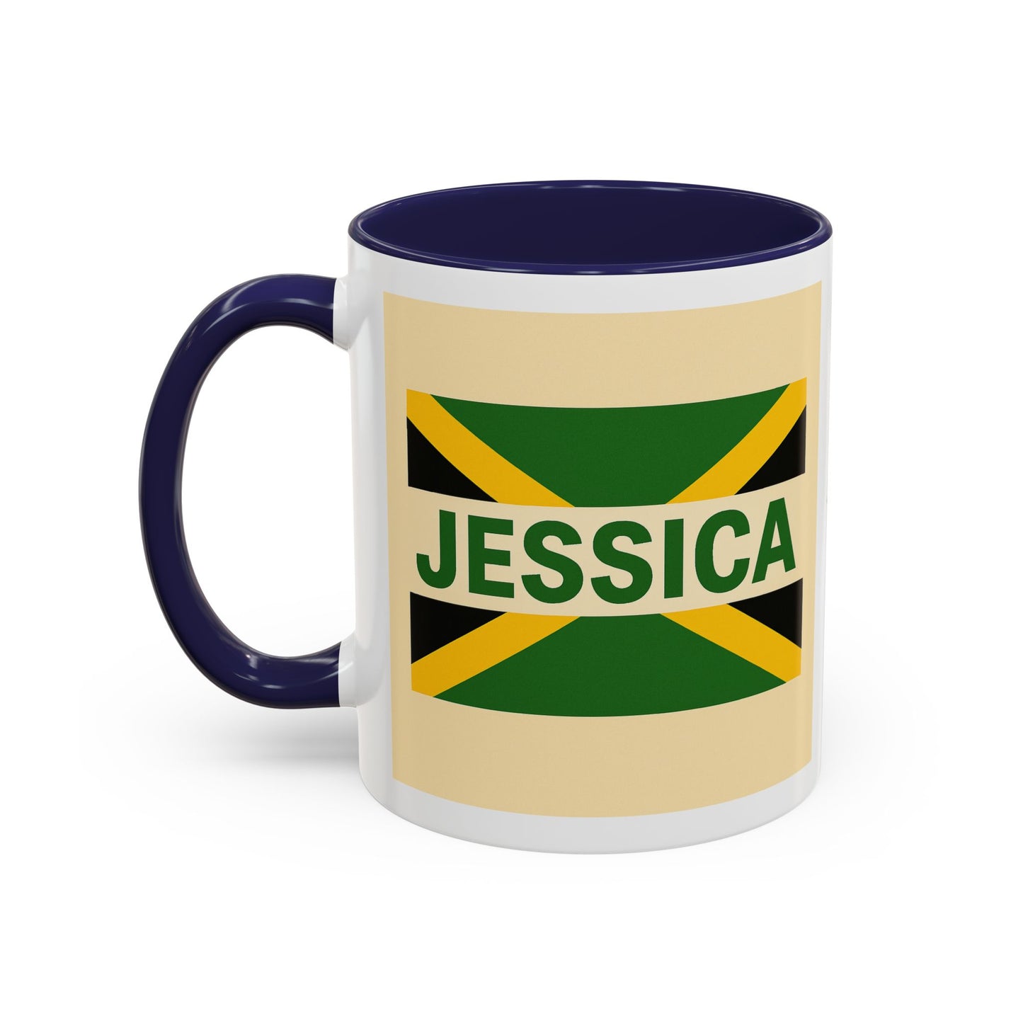 Jamaican Themed Coffee Mug - 'Jessica' with Carnival Queen Vibes