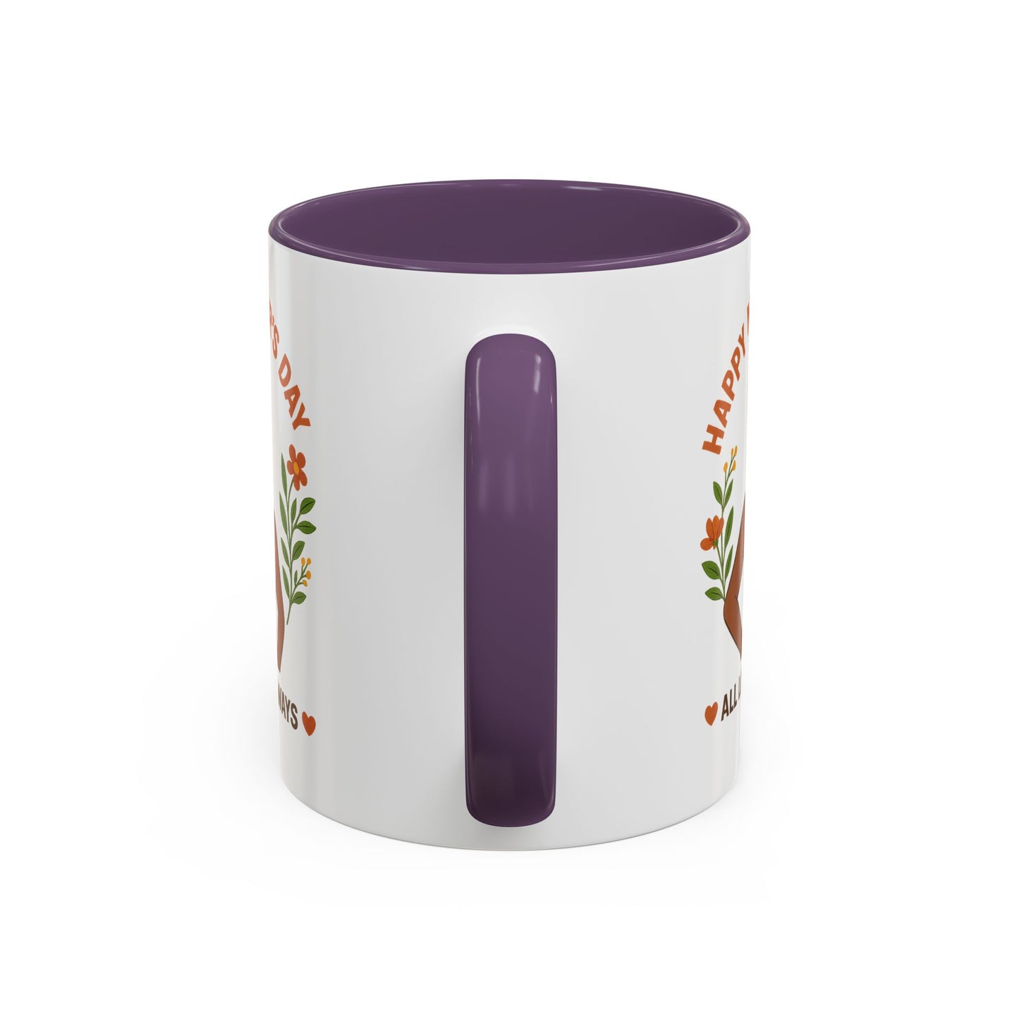 Happy Mother's Day Coffee Mug - Every Queen Deserves Her Day - Afro