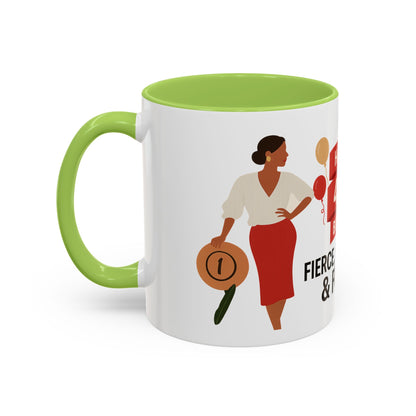 Happy 40th Birthday Coffee Mug — Fierce, Fabulous & Forty!