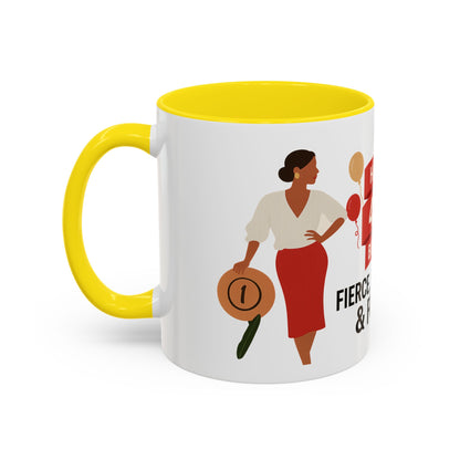Happy 40th Birthday Coffee Mug — Fierce, Fabulous & Forty!