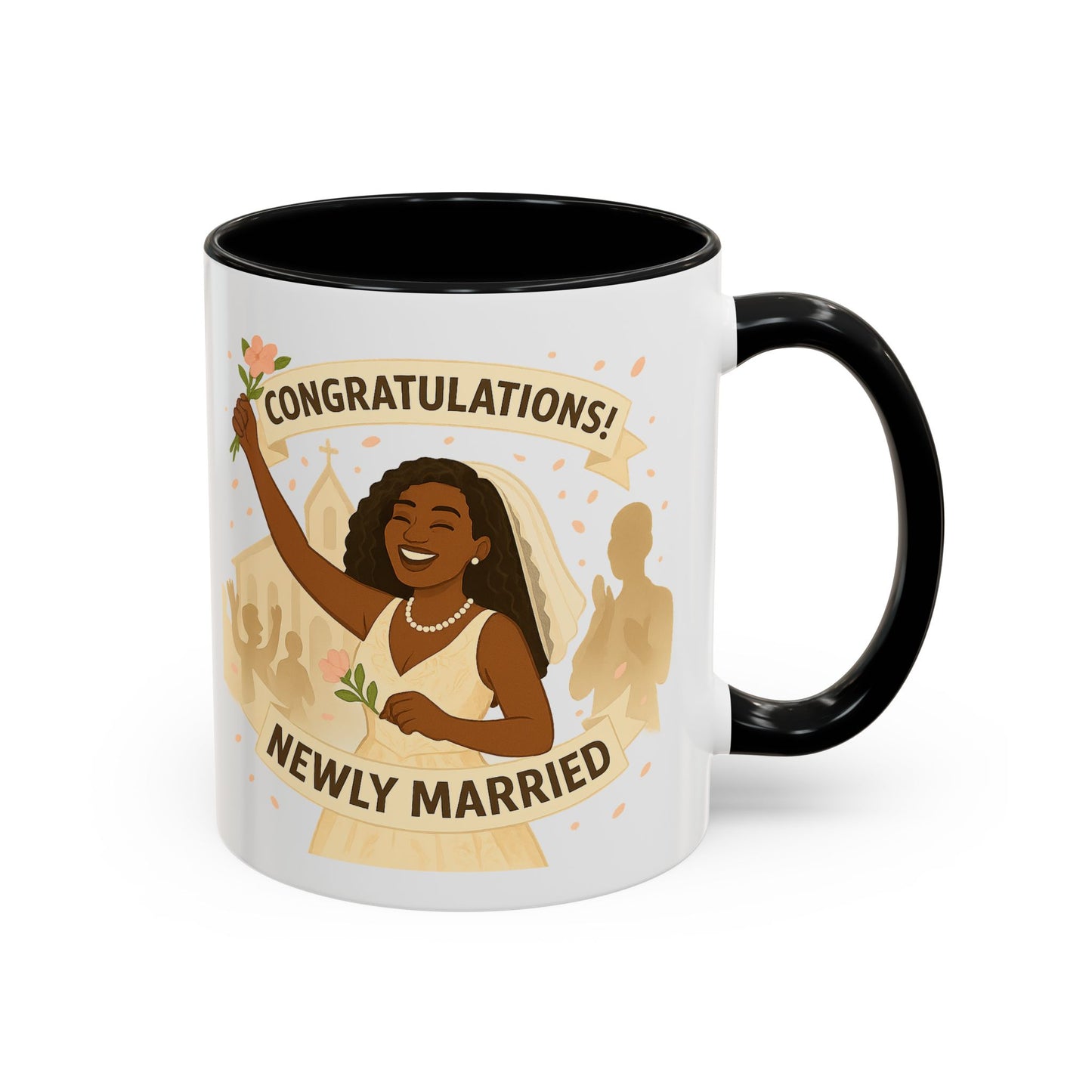 Newly Married Congratulations Coffee Mug - Celebrate Love & New Beginnings
