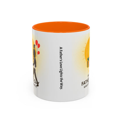 Father's Day Accent Coffee Mug - King of the Castle Design