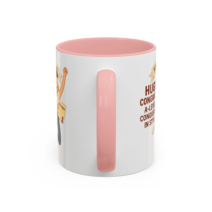 Celebratory Graduation Coffee Mug - 'You Did It!' A-Levels