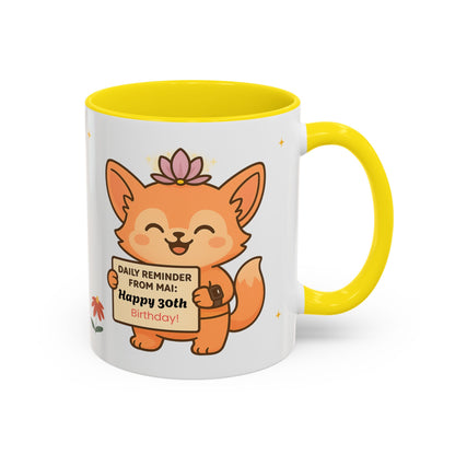 30th Birthday Coffee Mug - Gift for Milestones, Birthday Celebration