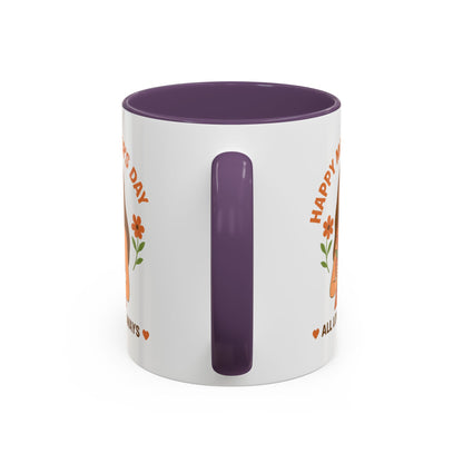 Mother's Day Accent Coffee Mug - All Love, All Ways - Perfect Gift for Moms