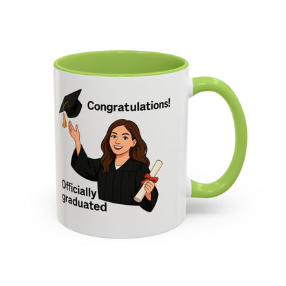 Graduation Celebration Coffee Mug - Congrats Grad Gift