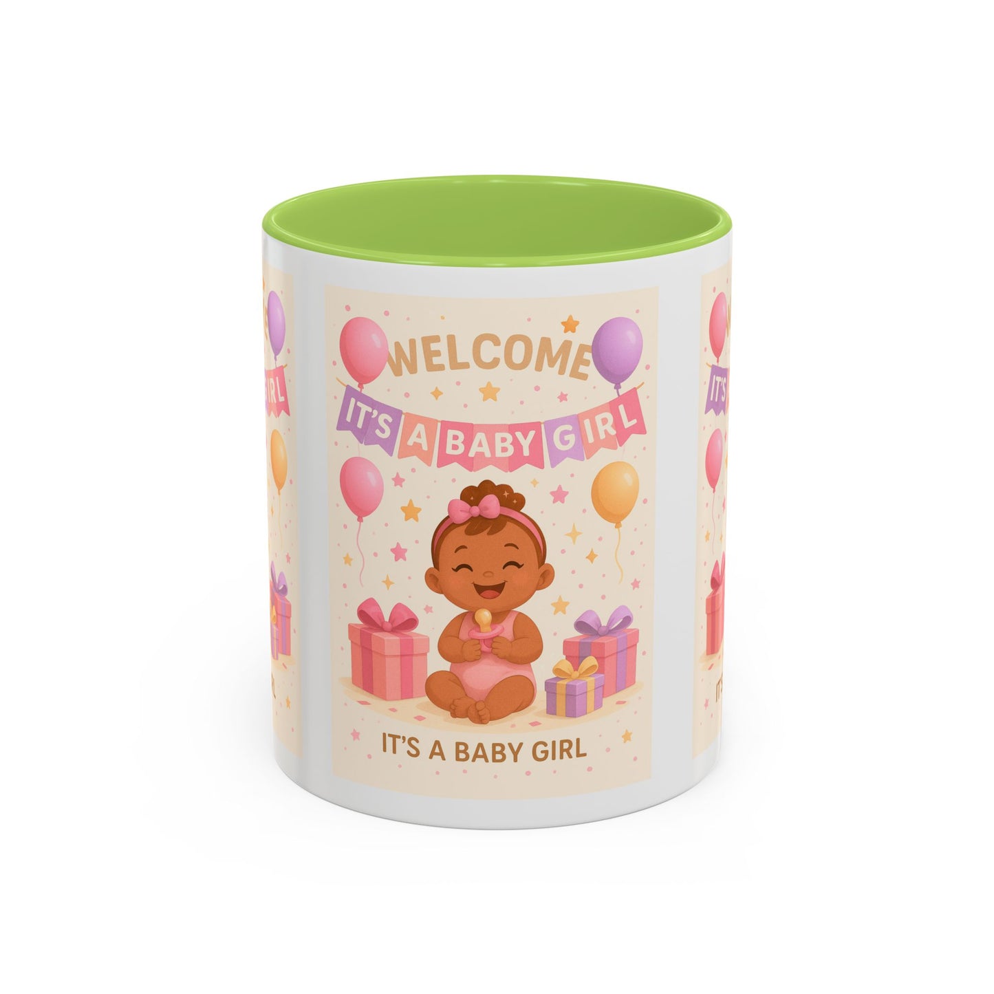 Welcome Baby Girl Coffee Mug – Celebrate with Style