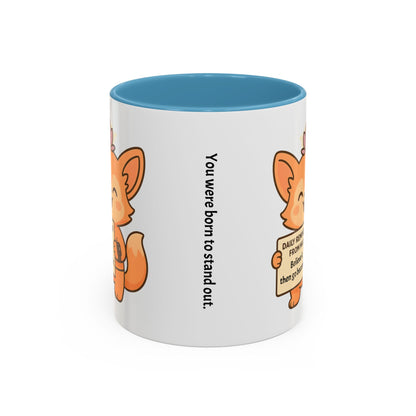 Cute Motivational Coffee Mug, Inspirational Gift, Daily Reminder from Mai Mug, Cat Lover Gift, Coffee Lover's Companion