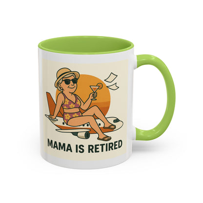Retirement Celebration Coffee Mug - Mama is Retired