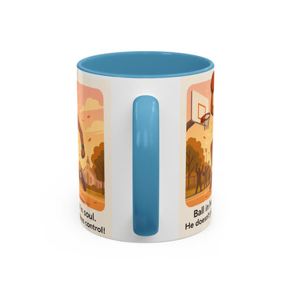 Basketball Motivational Coffee Mug for sport lovers - 11oz & 15oz with Inspirational Quote
