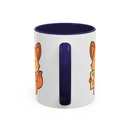 Motivational Accent Coffee Mug - 'Trust Your Intuition' & 'Believe In Yourself!'