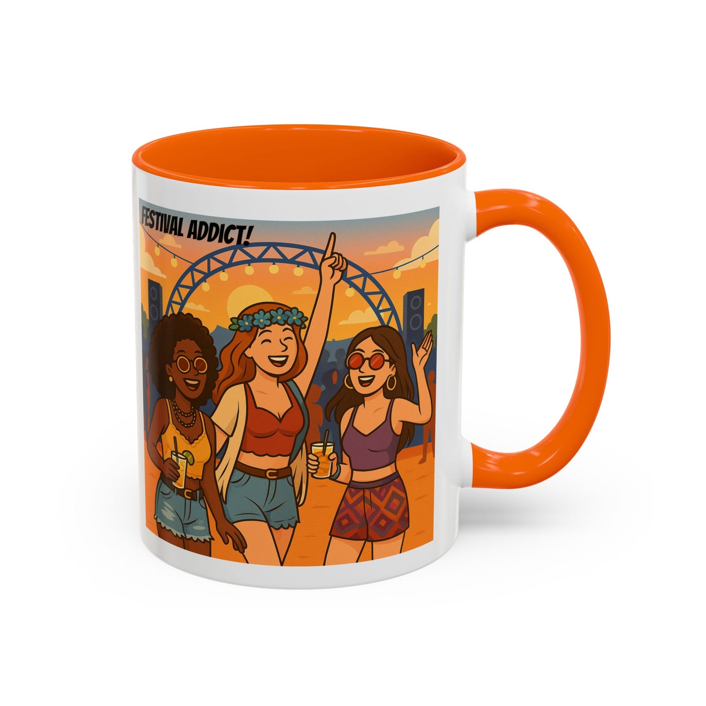 Festival Addict Coffee Mug - Celebrate the Beat in Style!