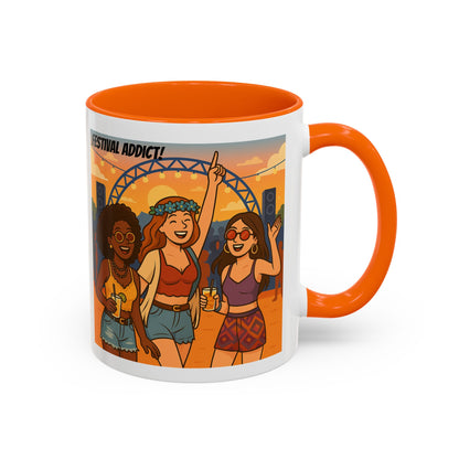 Festival Addict Coffee Mug - Celebrate the Beat in Style!
