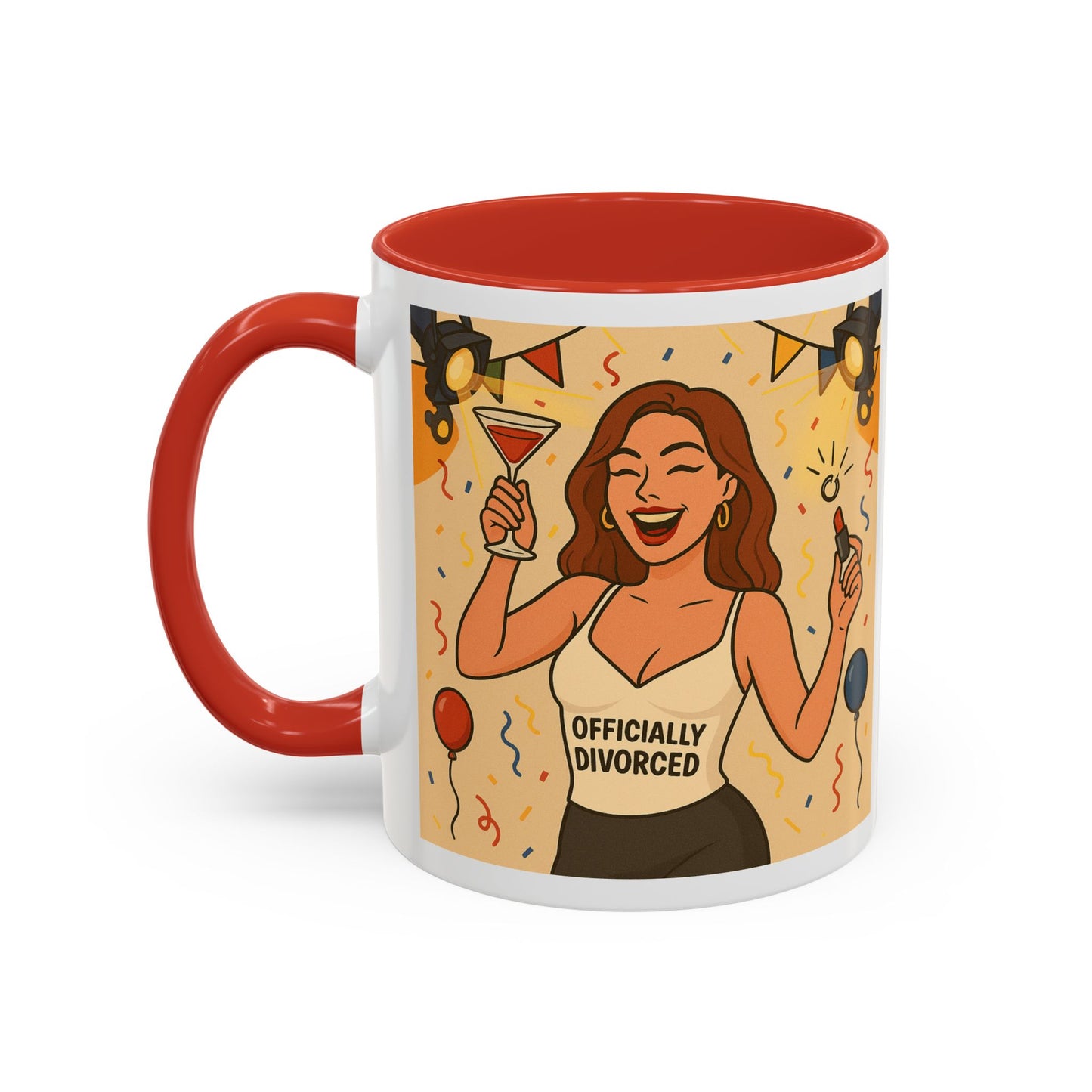 Officially Divorced Celebration Coffee Mug - Cheers to New Beginnings!