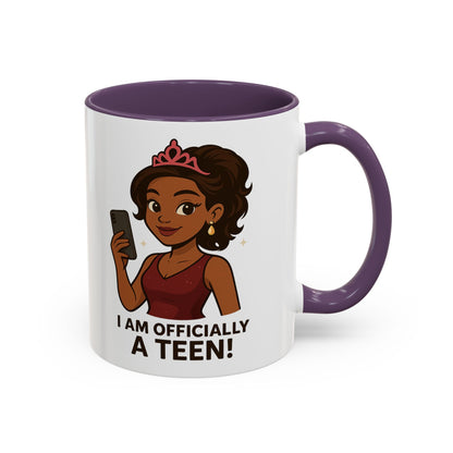 Official Teen Coffee Mug – Perfect Gift for Birthdays & Celebrations!