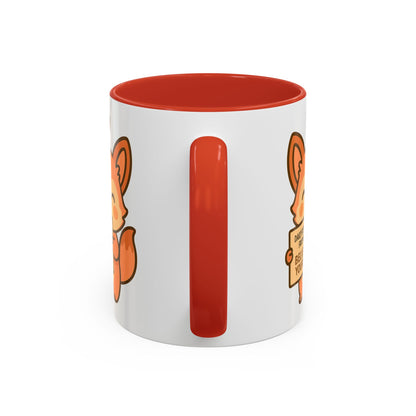 Motivational Accent Coffee Mug - 'Trust Your Intuition' & 'Believe In Yourself!'