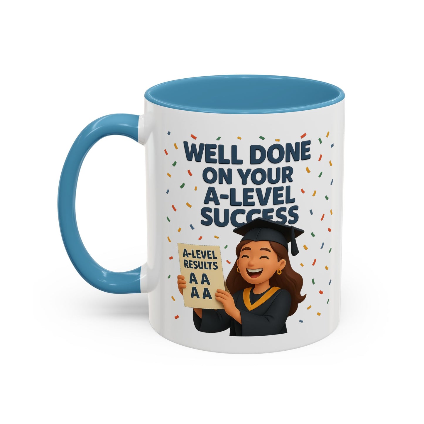 Celebratory Accent Coffee Mug - You Did It! Graduation Cheers