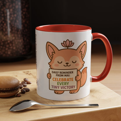 Cute Reminder Coffee Mug - Celebrate Every Tiny Victory