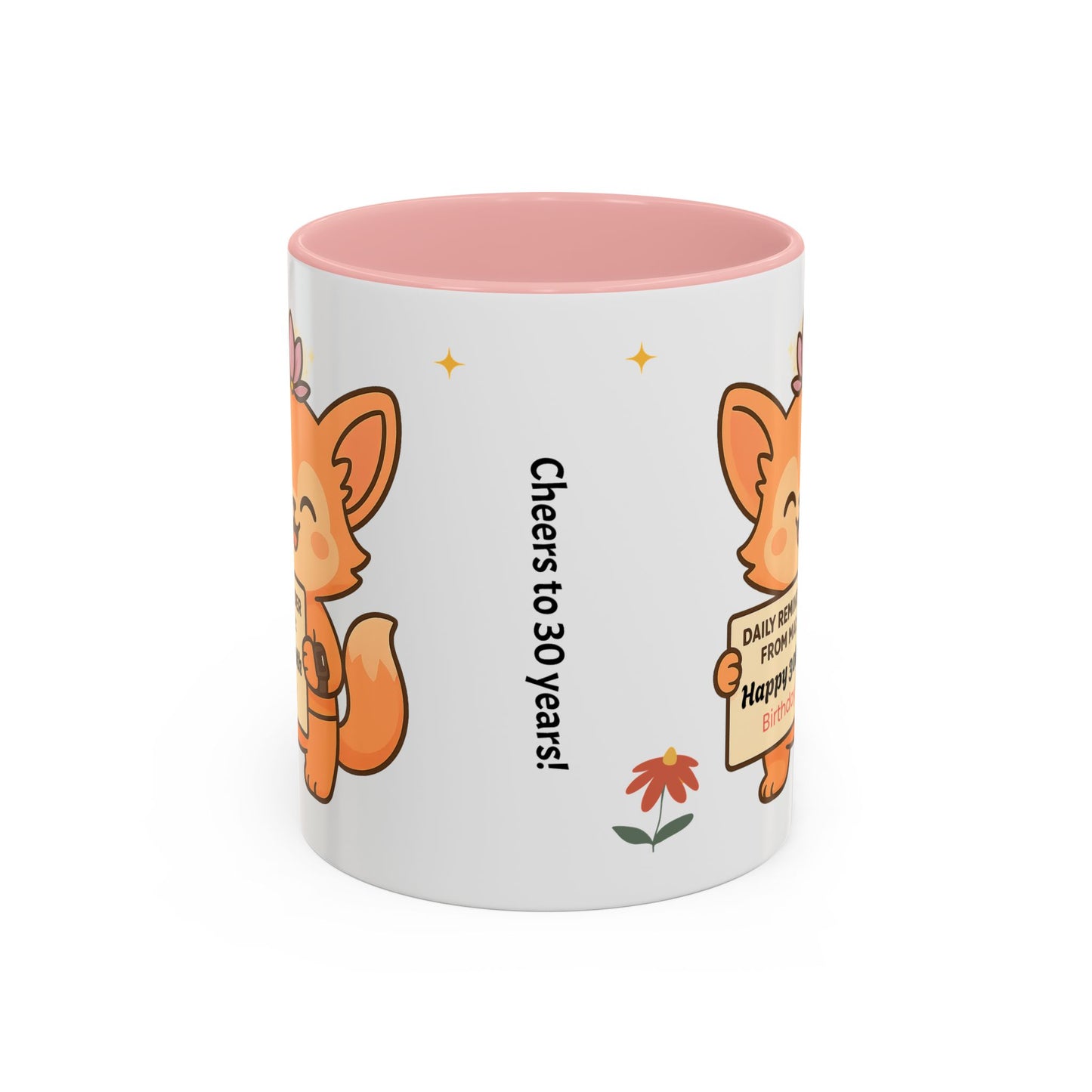 30th Birthday Coffee Mug - Gift for Milestones, Birthday Celebration