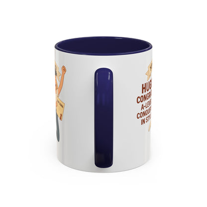 Celebratory Graduation Coffee Mug - 'You Did It!' A-Levels