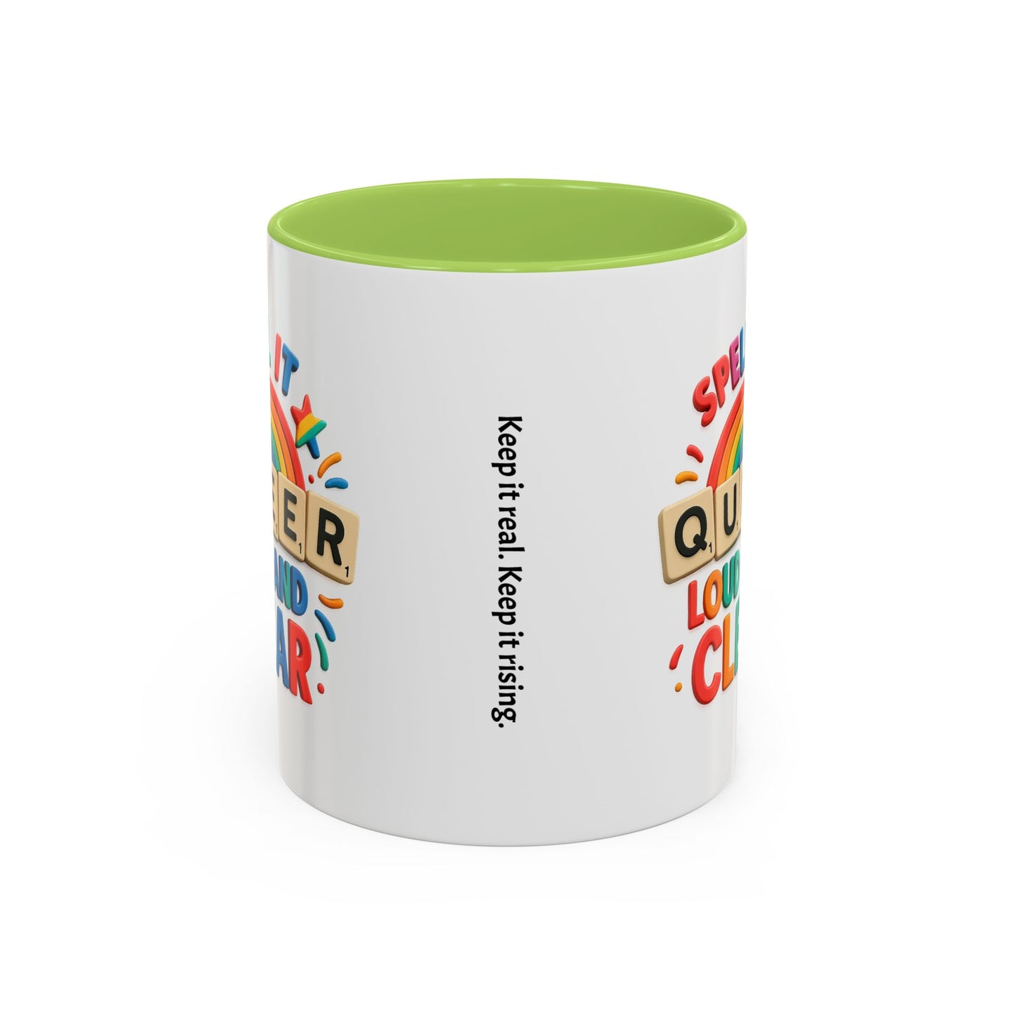 Pride Coffee Mug - Spell It Queer Loud and Clear