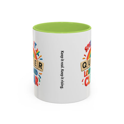 Pride Coffee Mug - Spell It Queer Loud and Clear