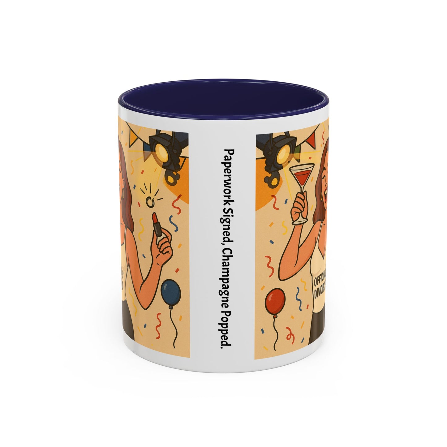 Officially Divorced Celebration Coffee Mug - Cheers to New Beginnings!