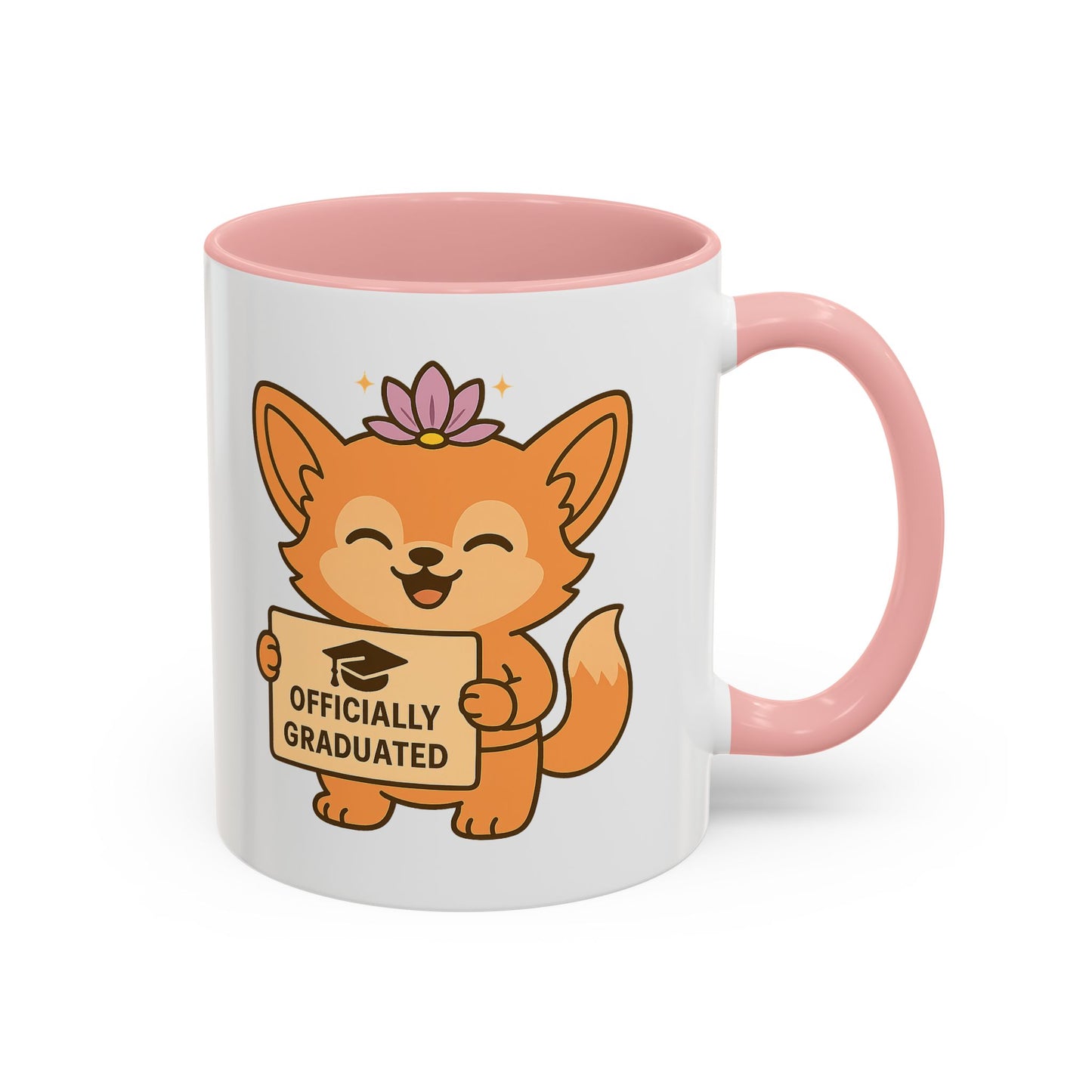 Graduation Celebration Coffee Mug - Officially Graduated Design
