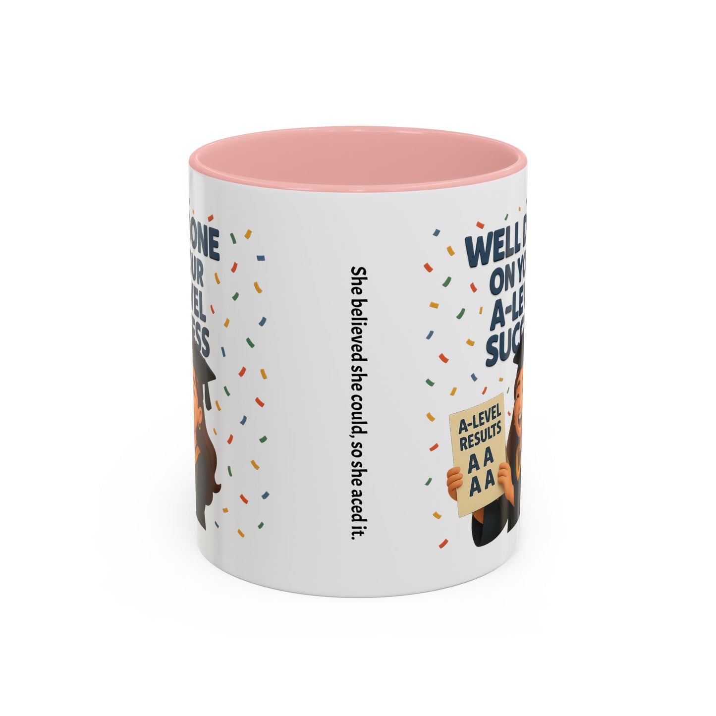 Celebratory Accent Coffee Mug - You Did It! Graduation Cheers