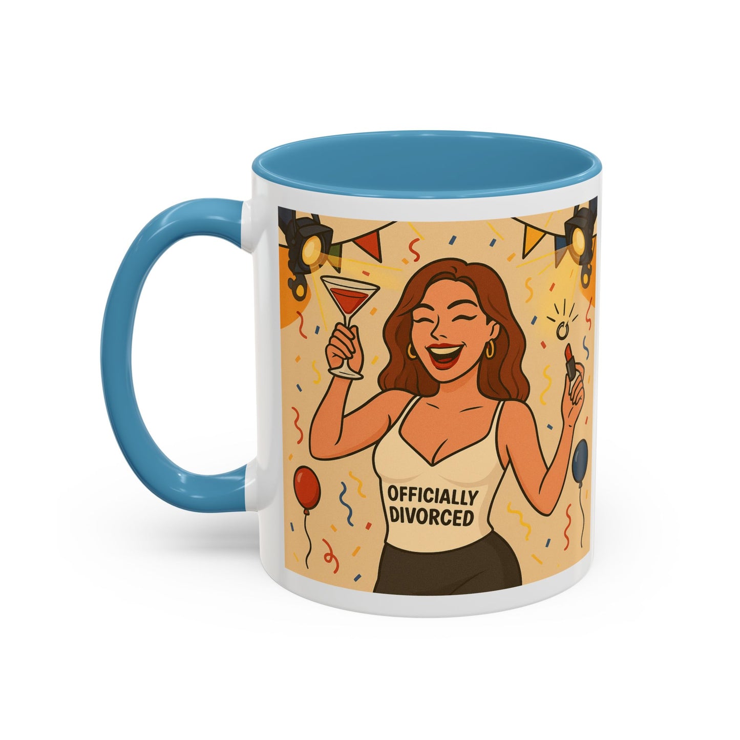 Officially Divorced Celebration Coffee Mug - Cheers to New Beginnings!
