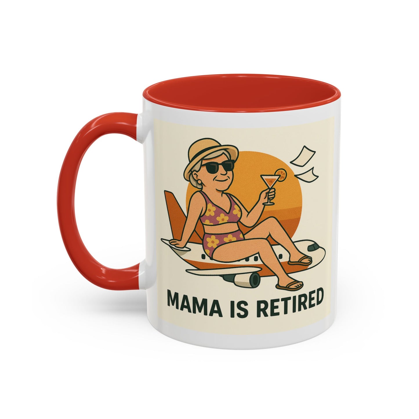 Retirement Celebration Coffee Mug - Mama is Retired