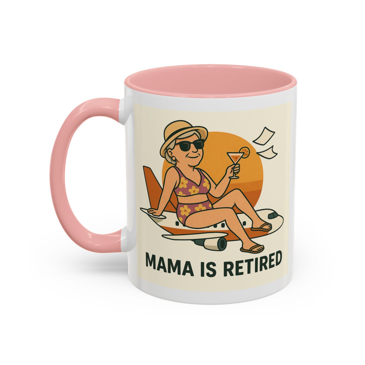 Retirement Celebration Coffee Mug - Mama is Retired