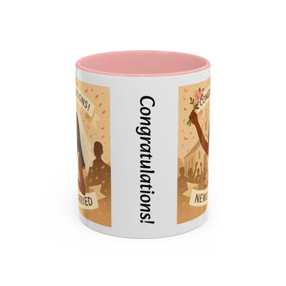 Newly Wed - Congratulations Coffee Mug (11, 15oz)