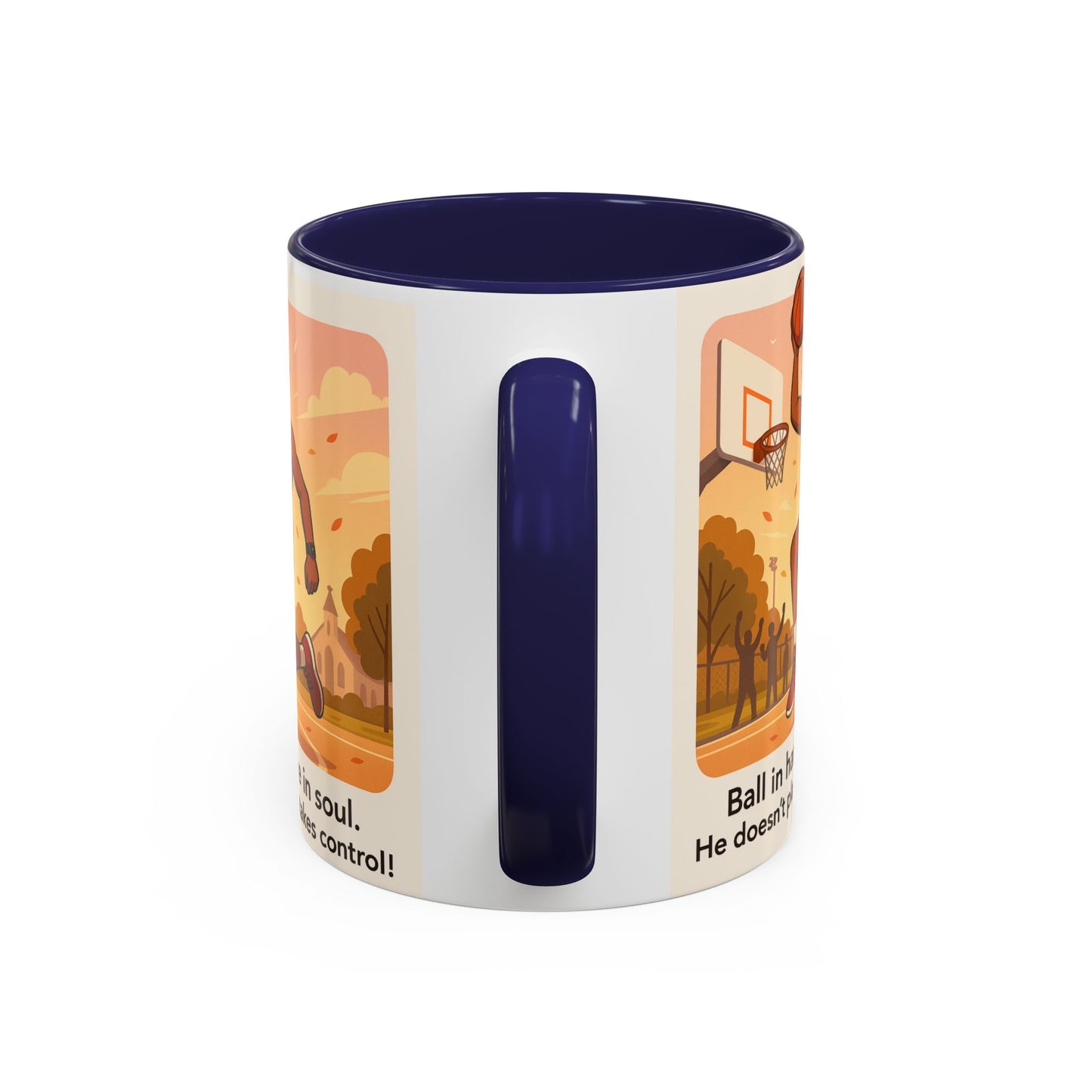 Basketball Motivational Coffee Mug for sport lovers - 11oz & 15oz with Inspirational Quote