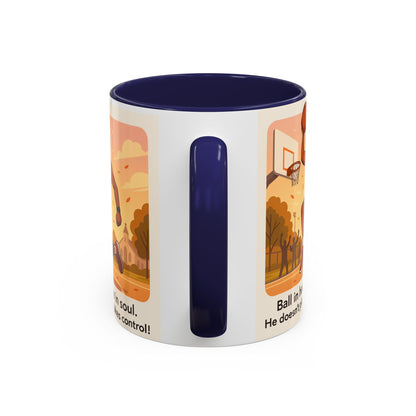 Basketball Motivational Coffee Mug for sport lovers - 11oz & 15oz with Inspirational Quote