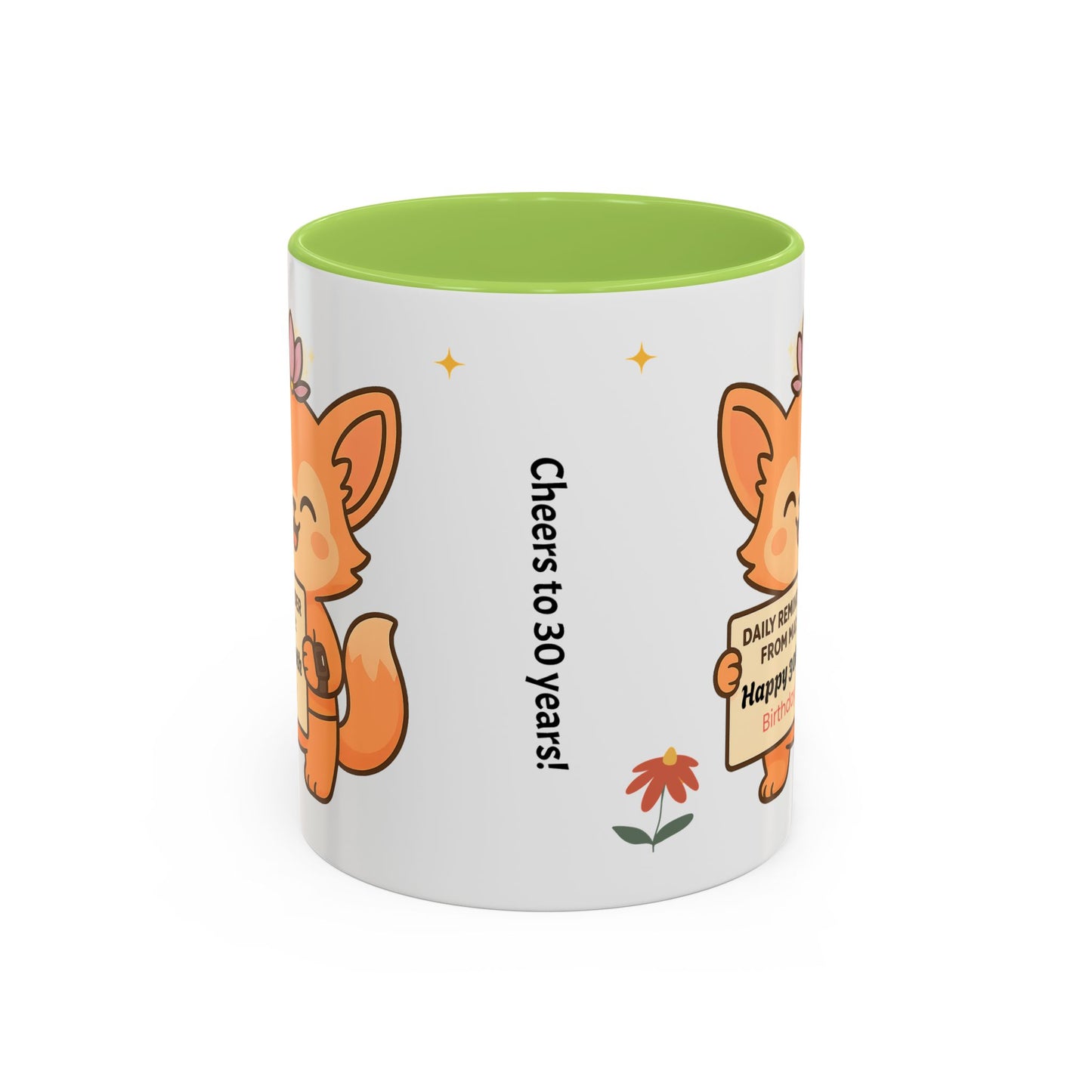 30th Birthday Coffee Mug - Gift for Milestones, Birthday Celebration