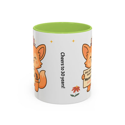 30th Birthday Coffee Mug - Gift for Milestones, Birthday Celebration