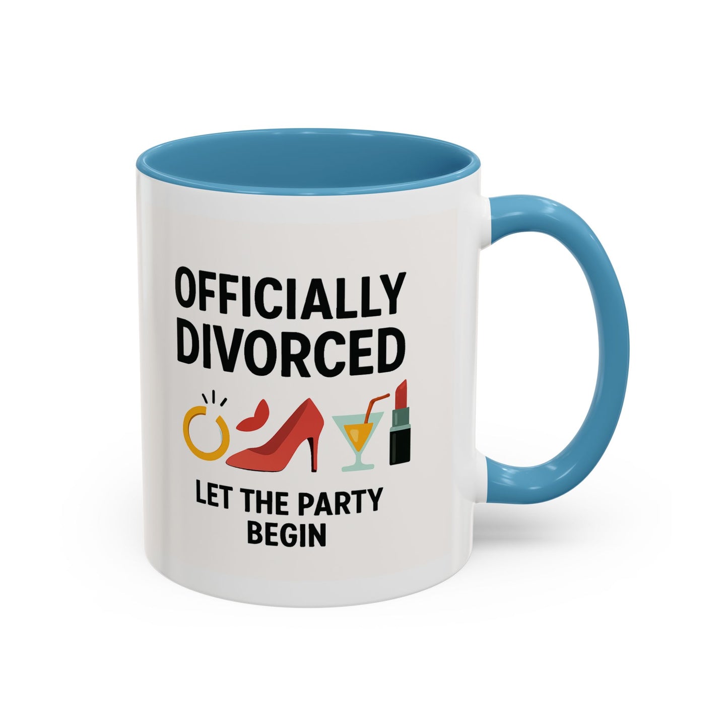 Officially Divorced Coffee Mug - Celebrate Freedom, Divorce Party Mug, Gift for Her, Sassy Humor, New Beginnings