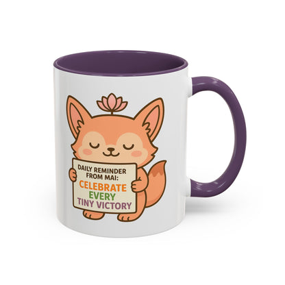 Cute Reminder Coffee Mug - Celebrate Every Tiny Victory