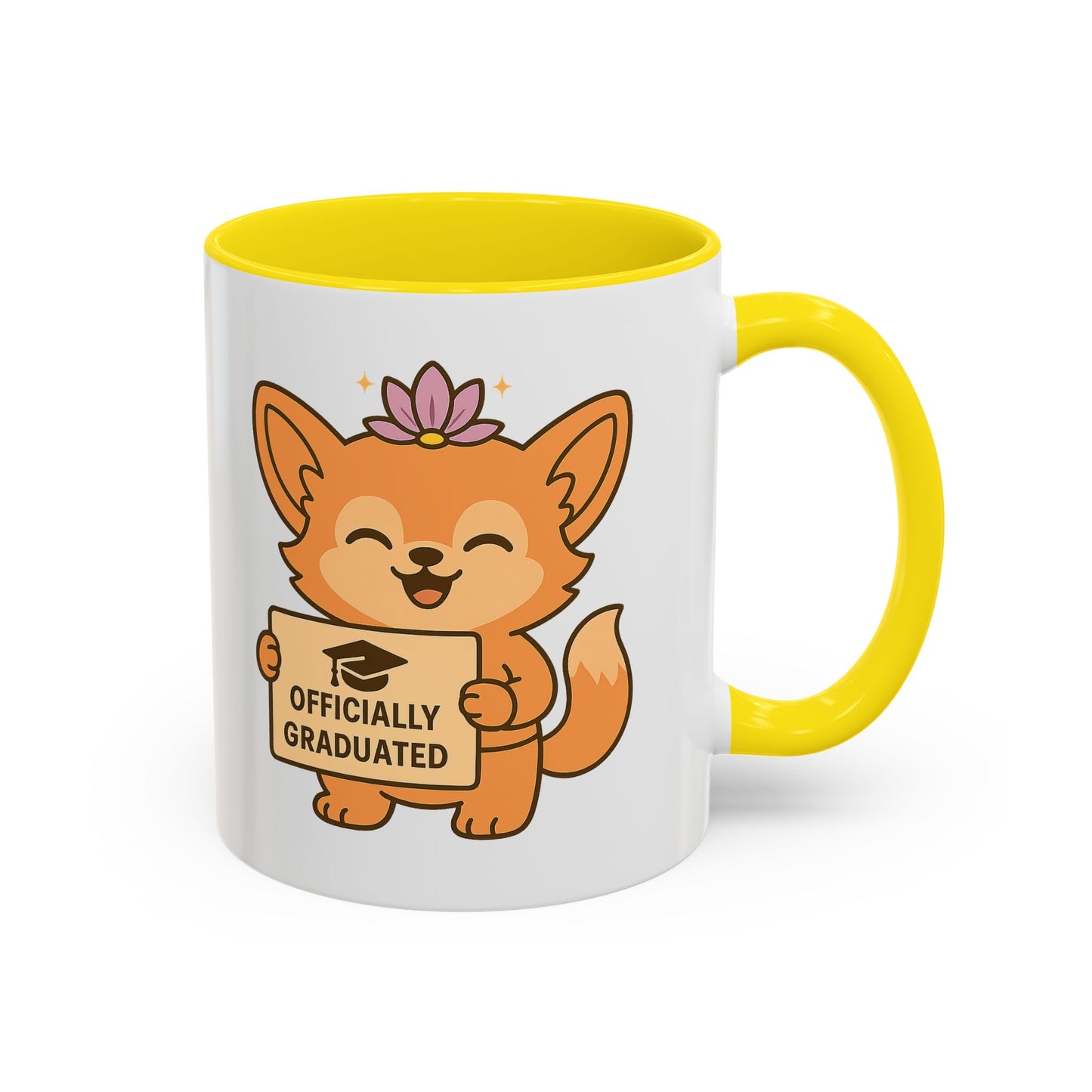 Graduation Celebration Coffee Mug - Officially Graduated Design